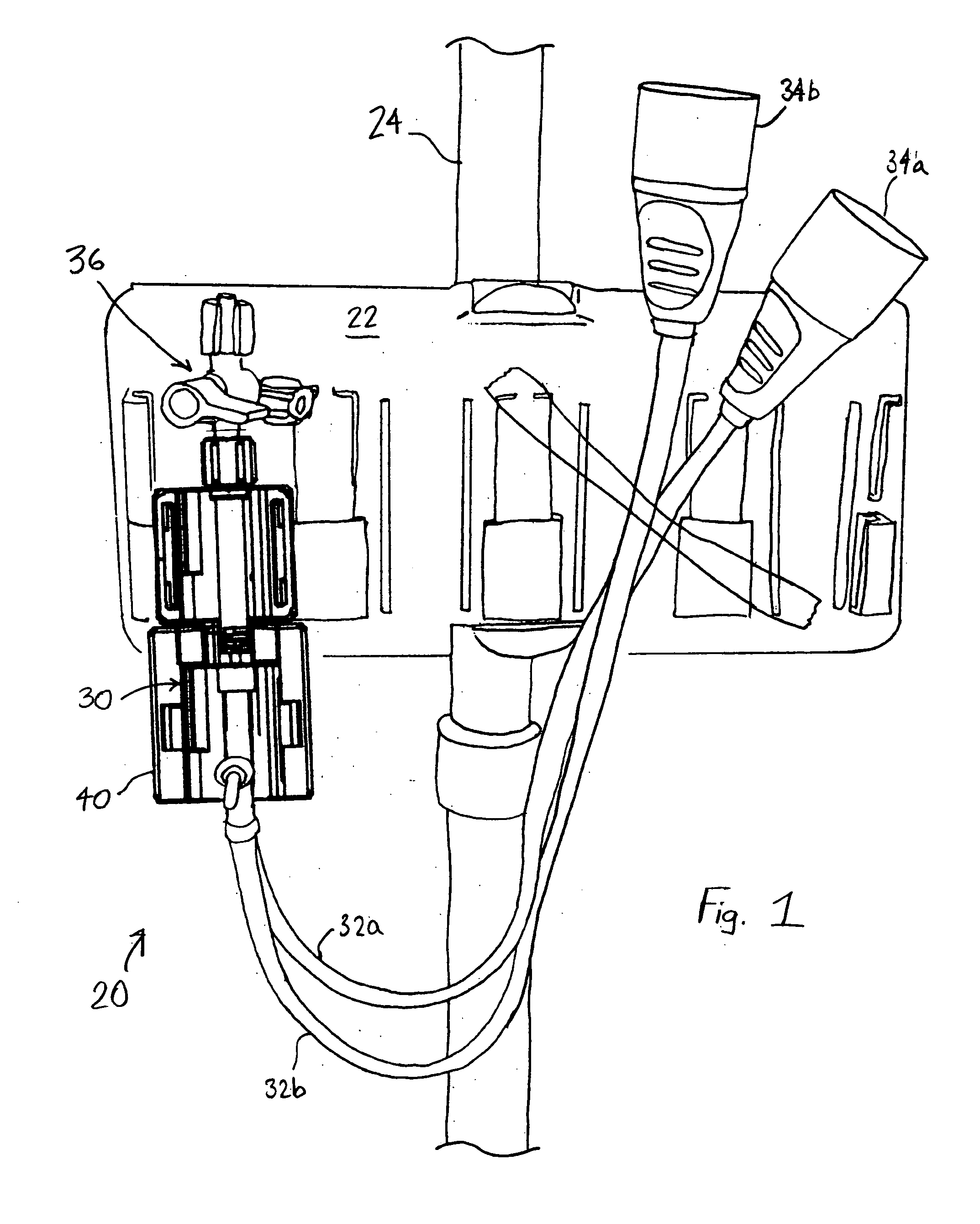 Disposable blood pressure transducer and monitor interface