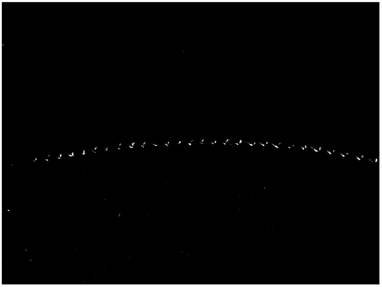 Splicing needle method for splicing and sewing double-sided fabrics