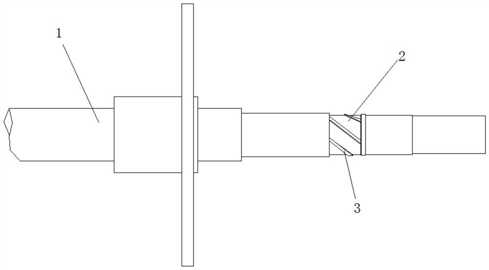 Shaft cold repair method