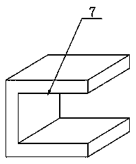 Trimming device for PVC plate