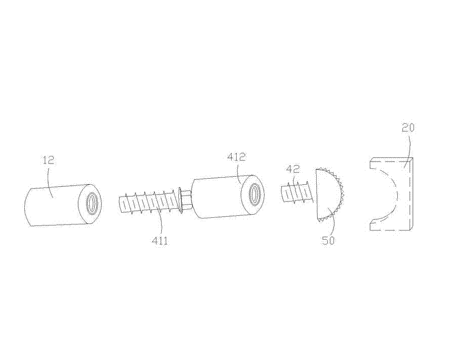 Connecting suspender for wall decoration panel and installation method for wall decoration panel