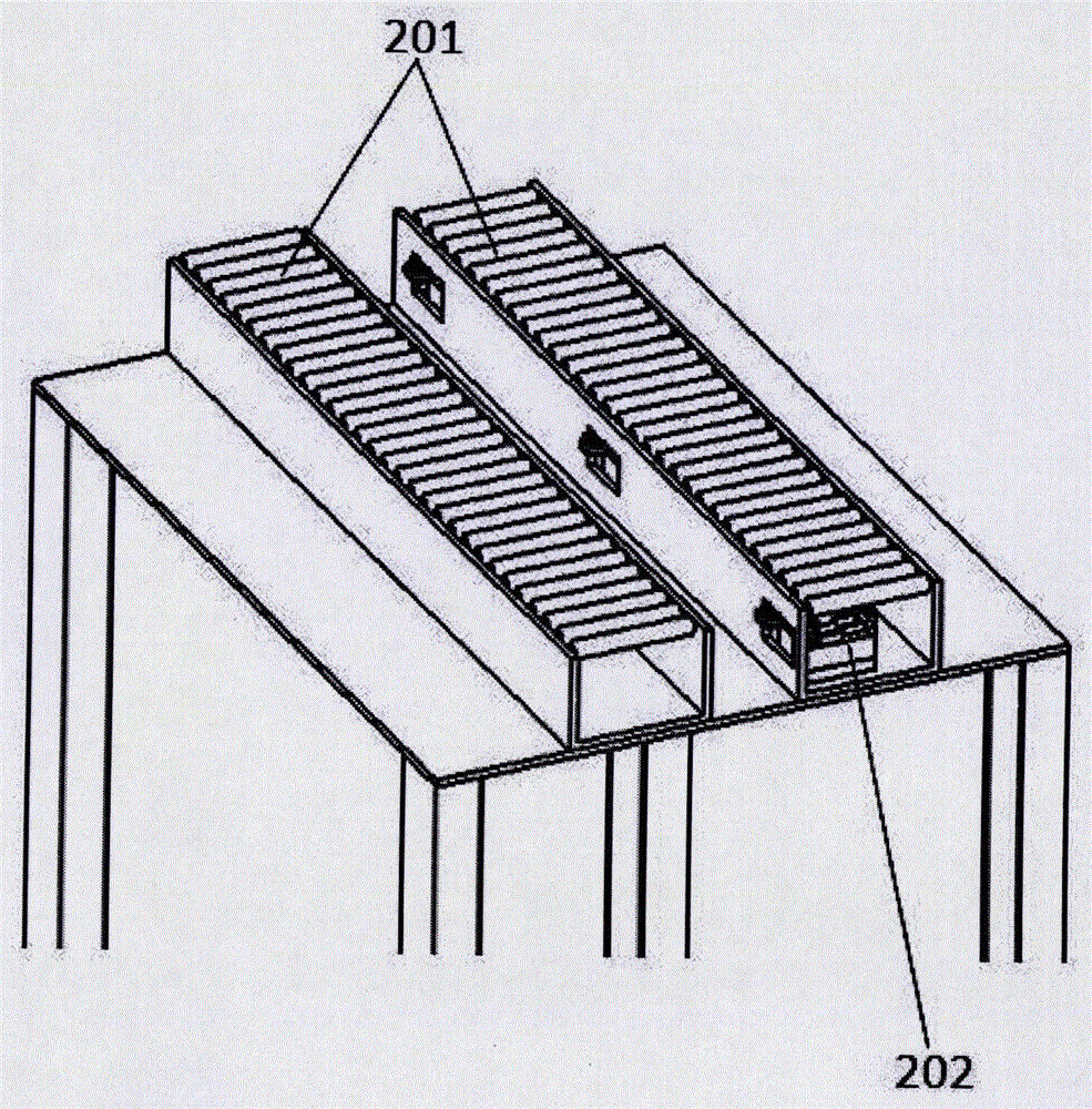 Automatic welding device for anchor chain crosspieces