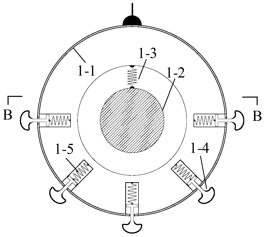 Multiple-consumption self-adaptive collision type tuned massed damper