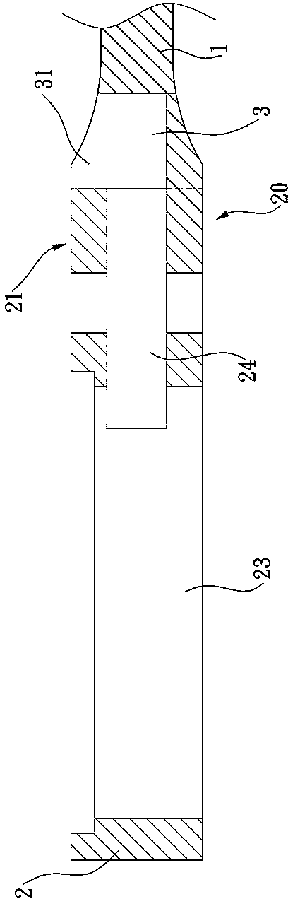 Ratchet wrench main body and manufacturing method thereof