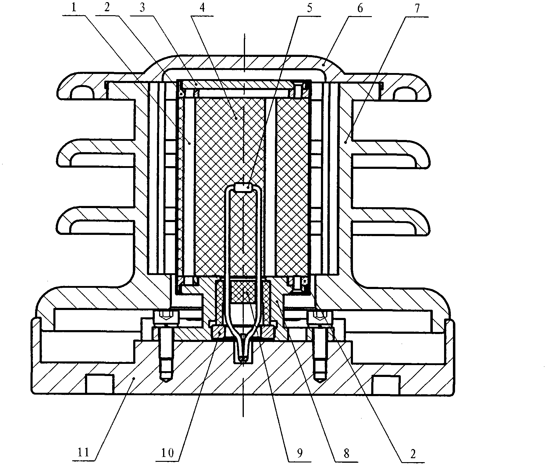 Integrated digital weather sensor