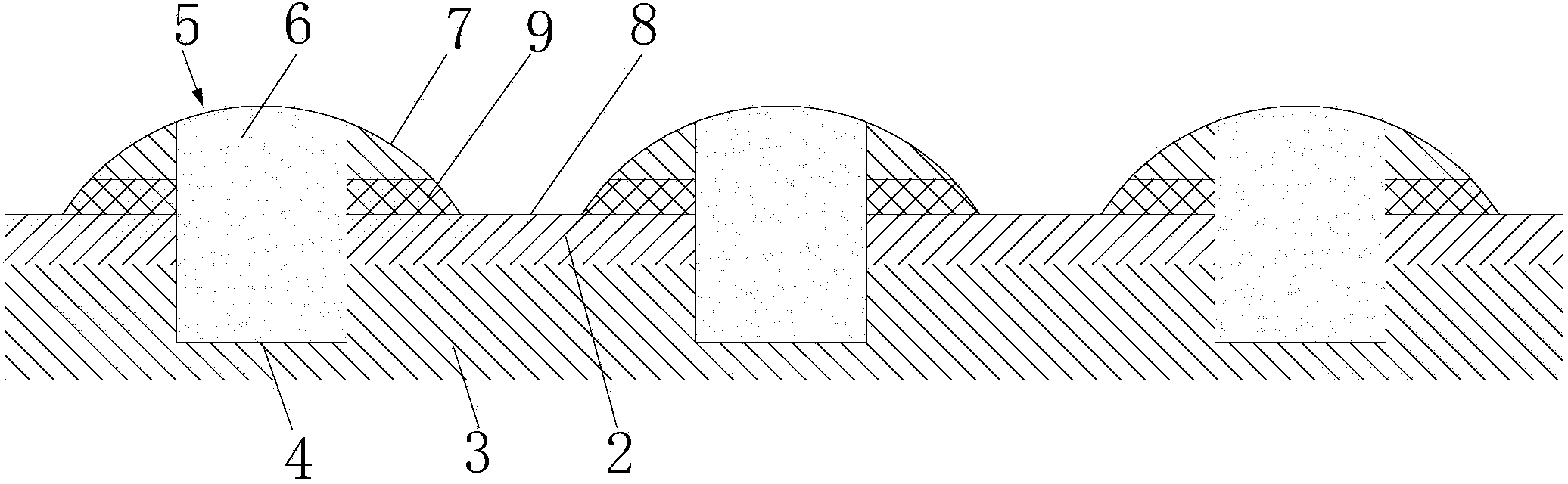 Vineyard soil improvement method for slope barren land of hilly and mountainous area