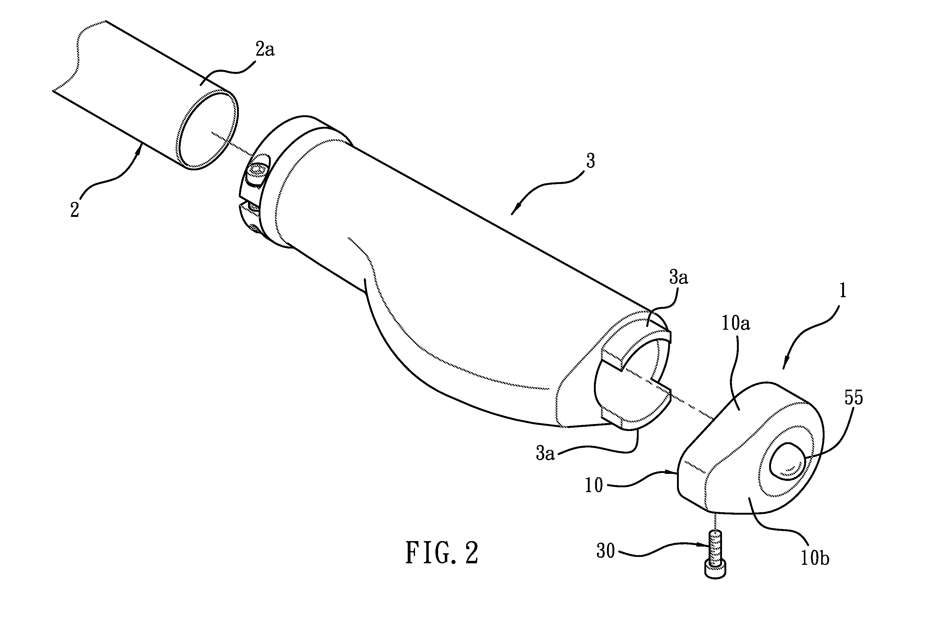 Retaining Device for Tube Member