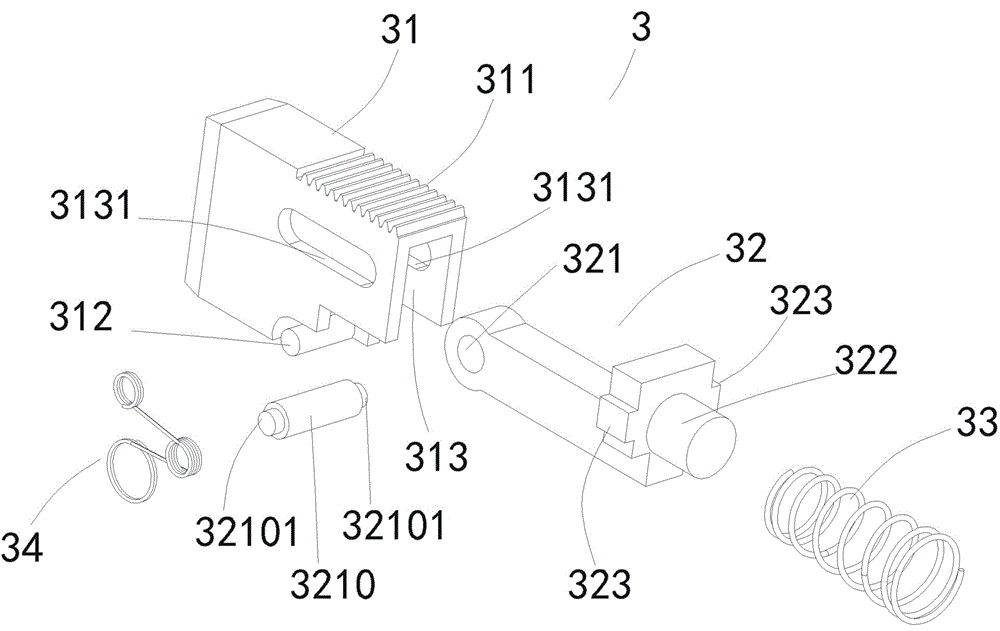 Magnetic silent lock body