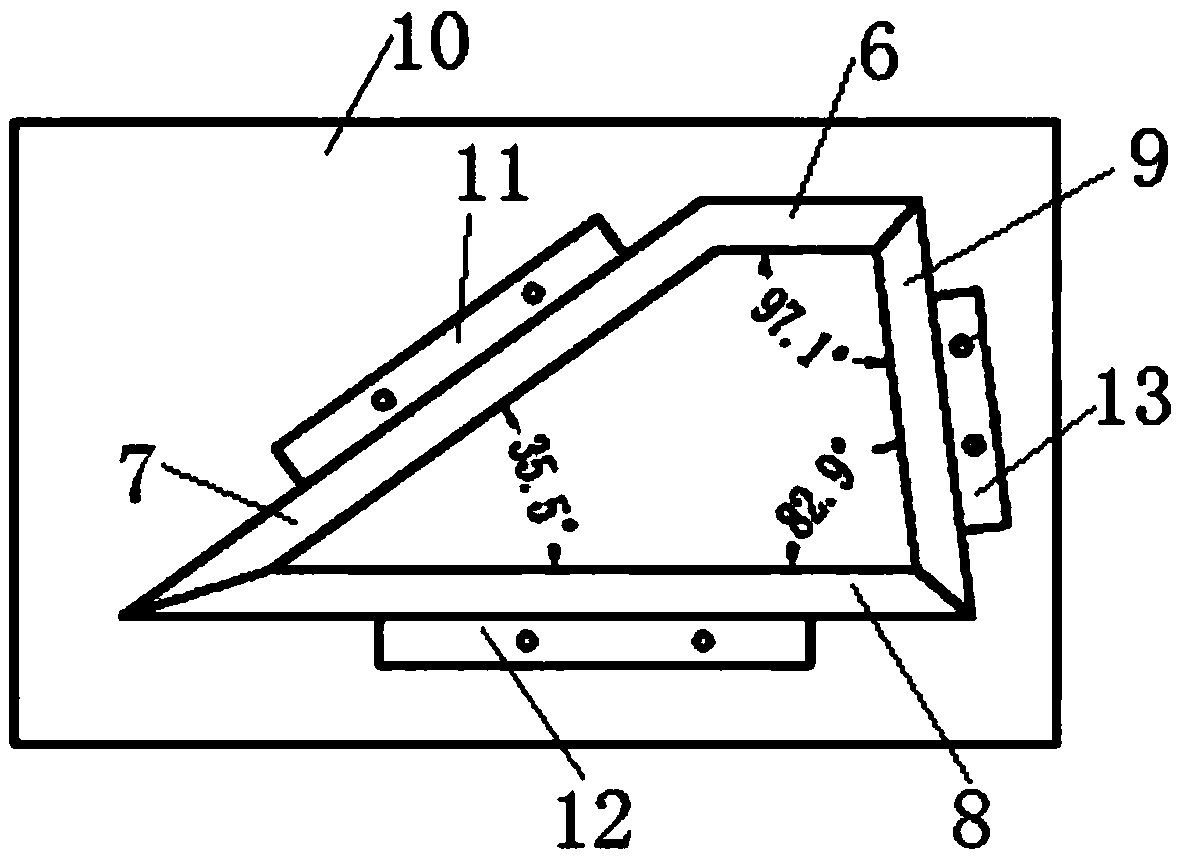 Testing method for fragmentation and deformation of extruded sidewall