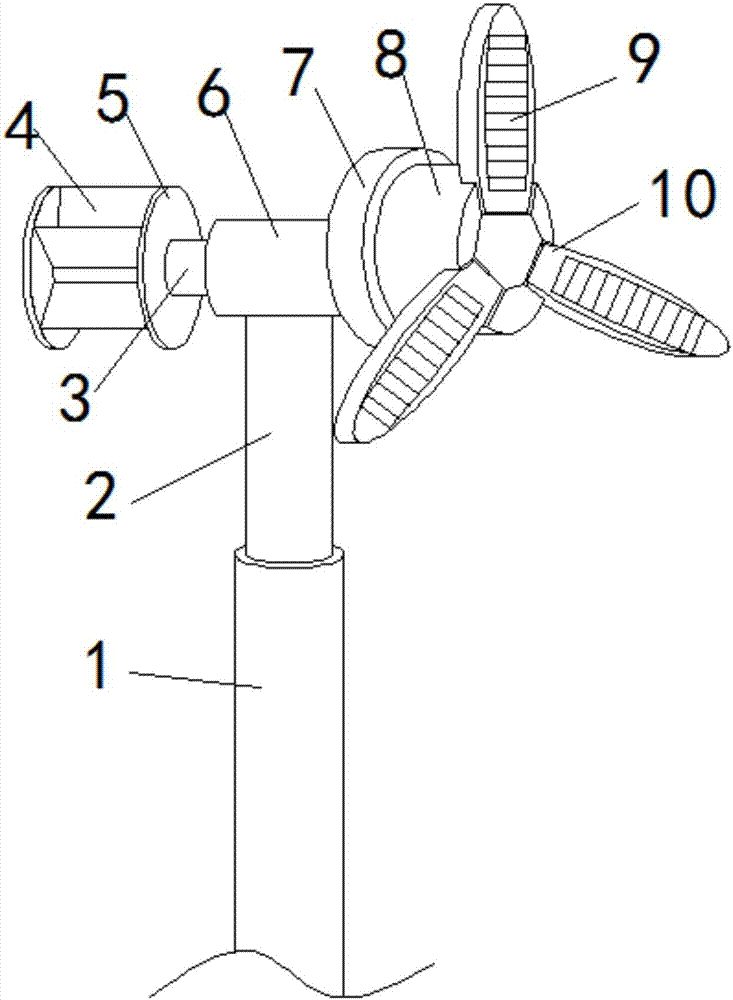 Solar energy wind power generation device