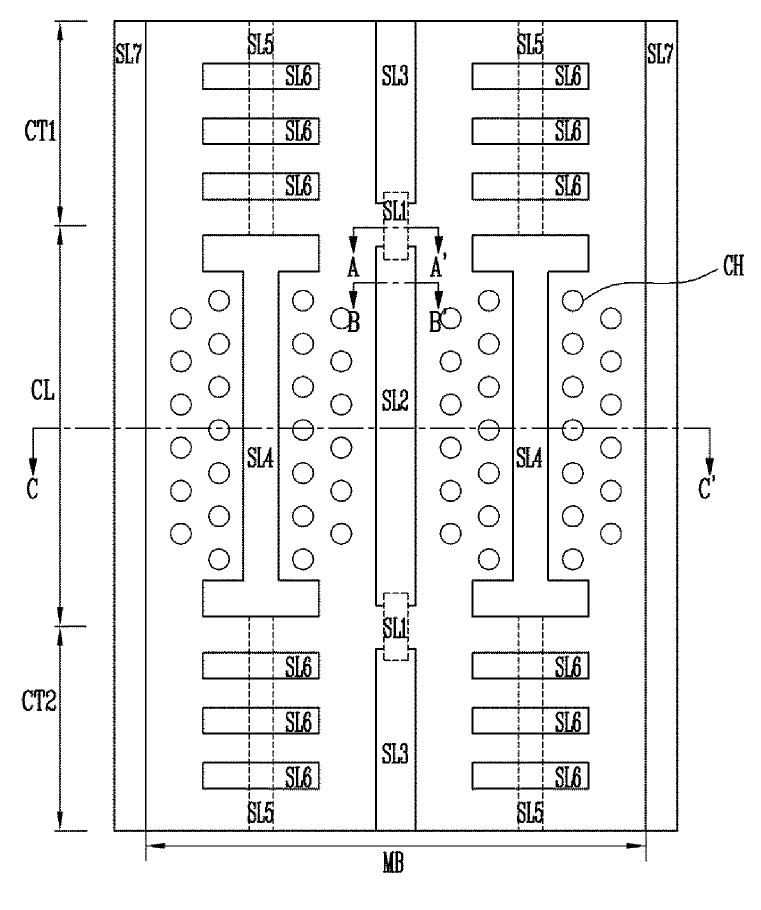 Three-dimensional non-volatile memory device