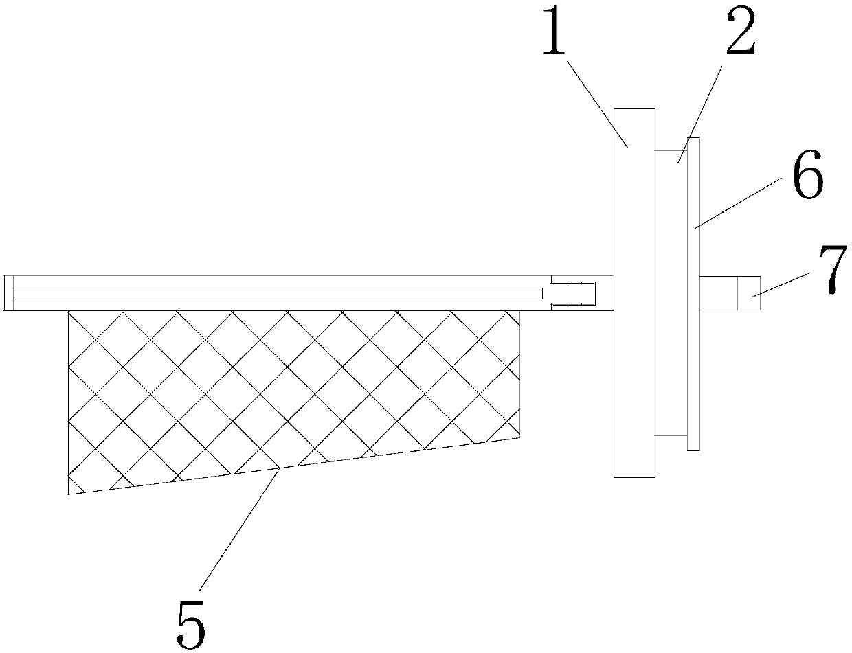 A portable boiler slag cleaning device