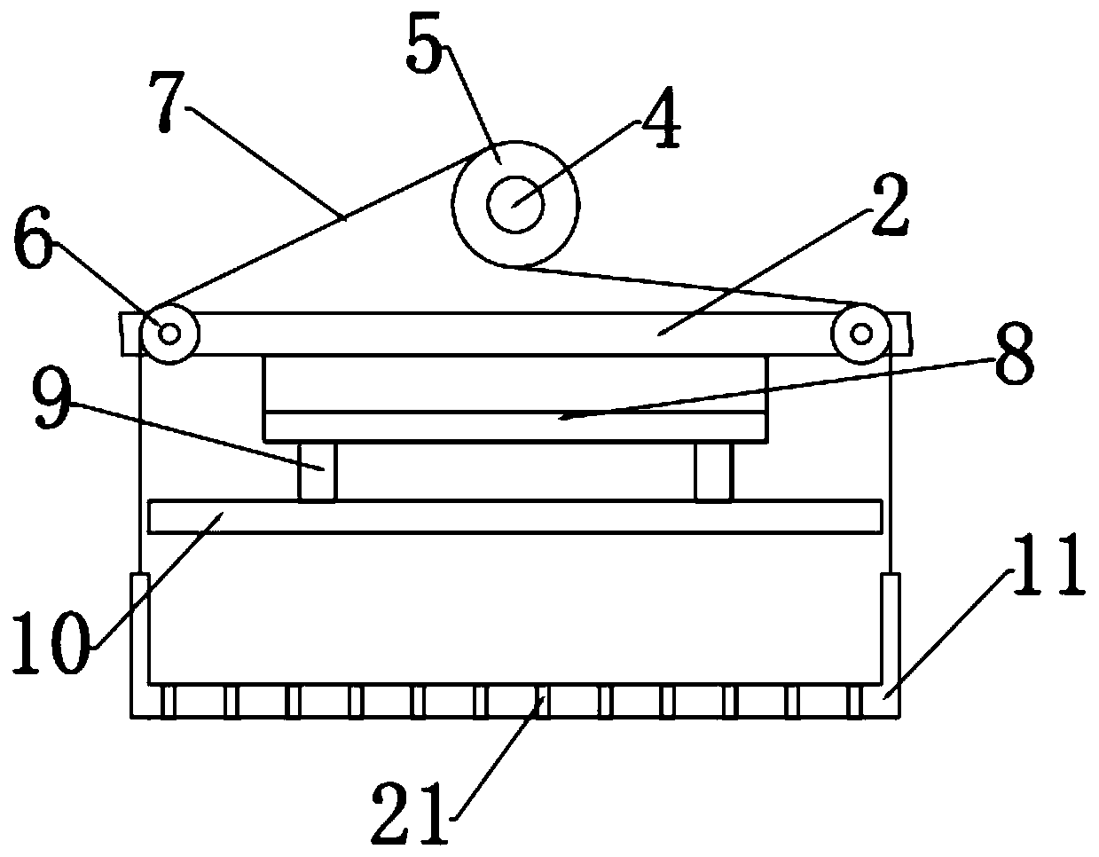 Dyeing processing device for socks