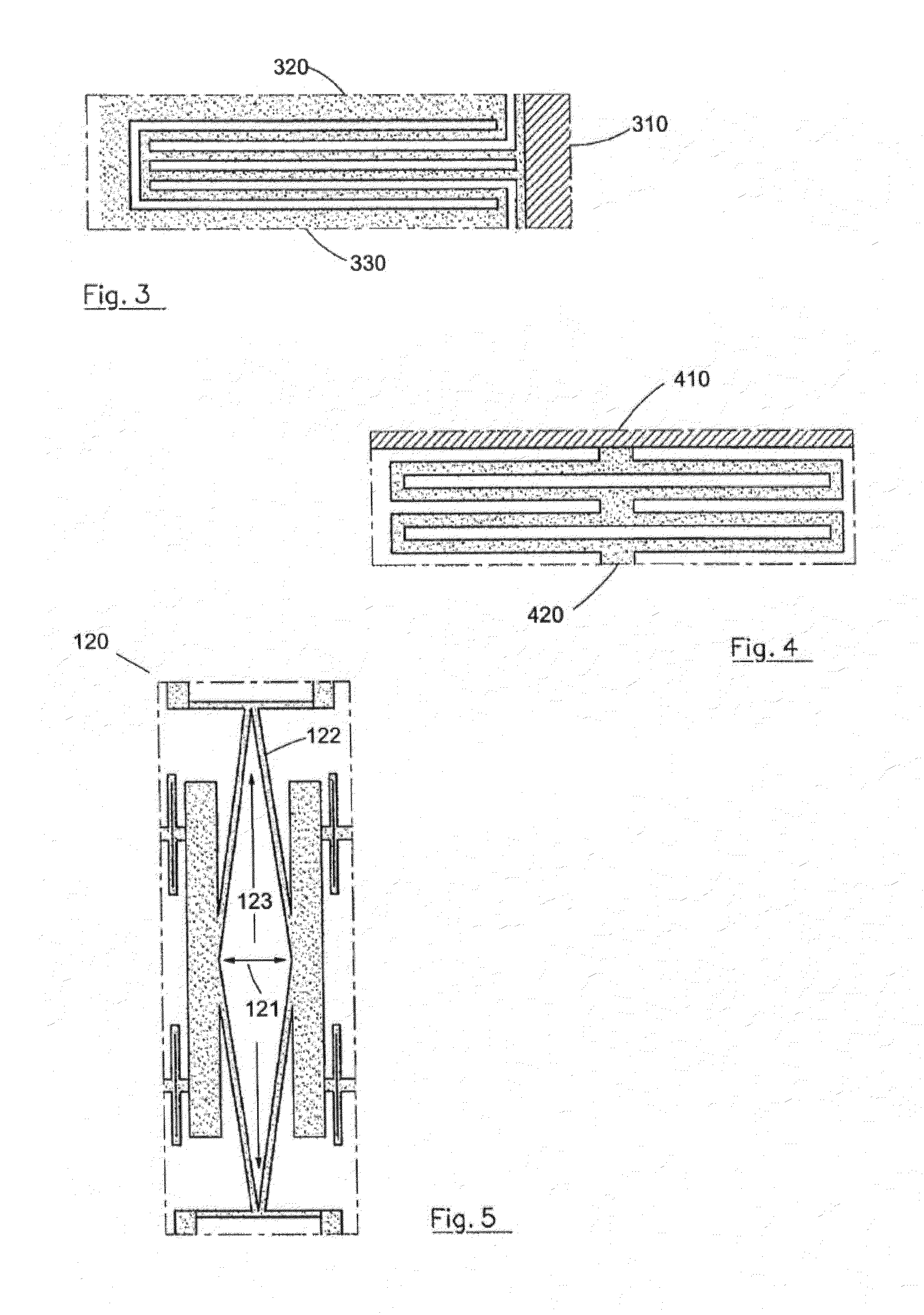 Inertial micro-sensor of angular displacements