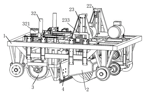 Small multifunctional trolley based on soil bin testbed