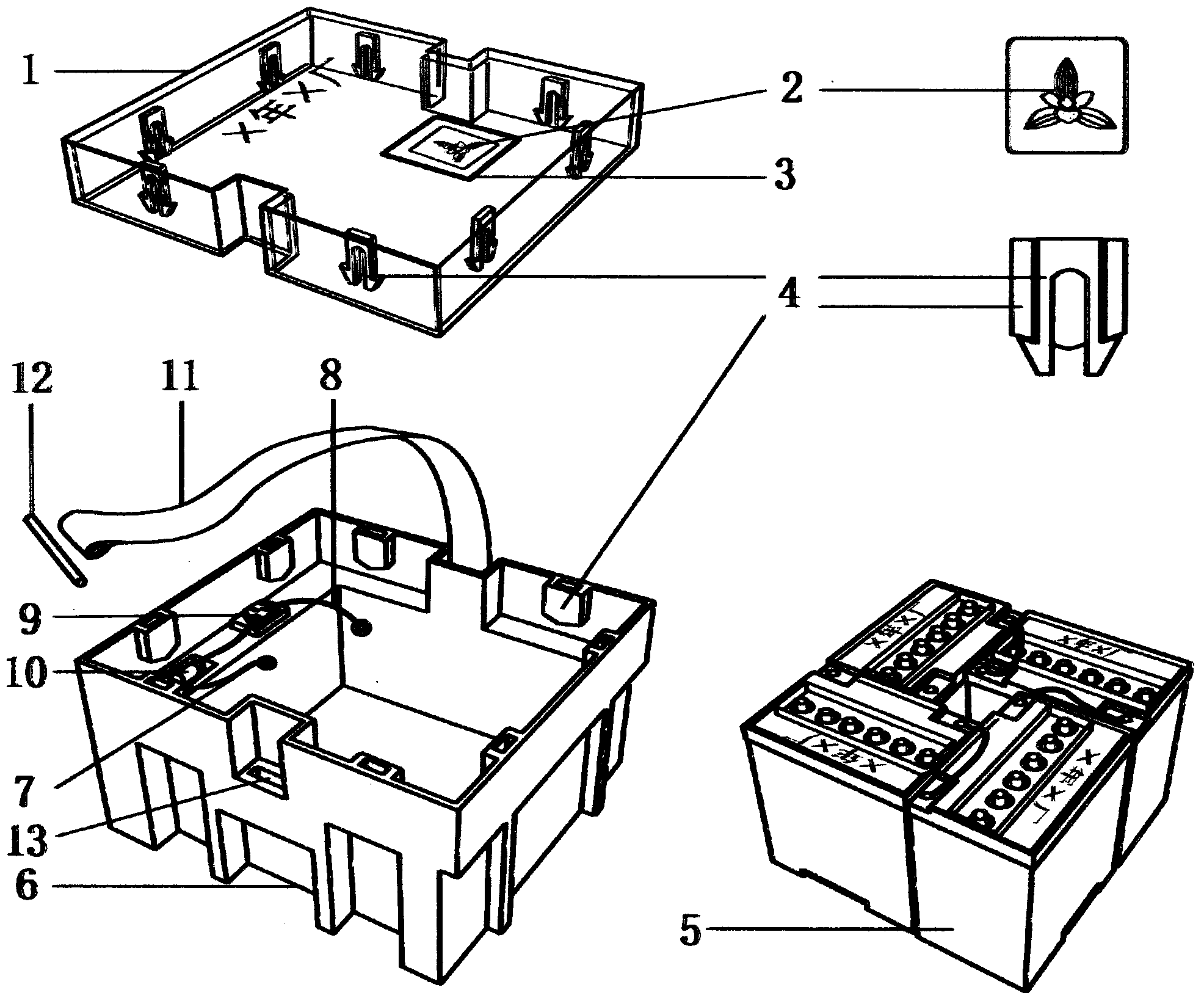 Necessary device for realizing remote running of electric bicycles and tricycles