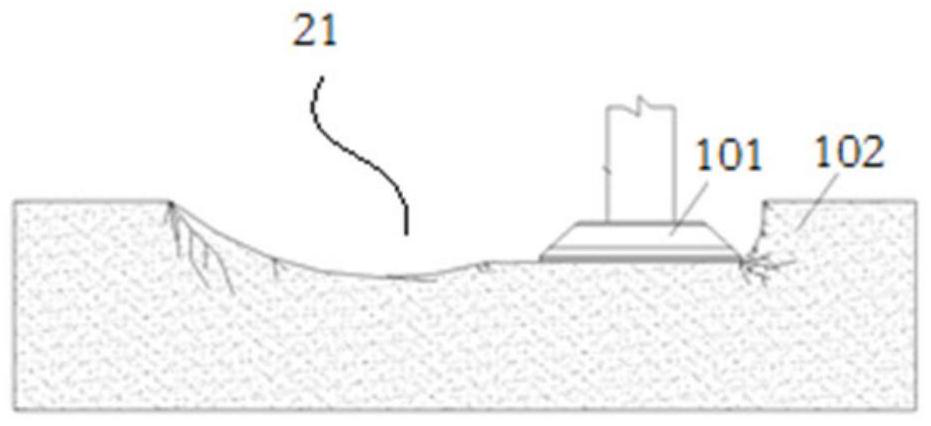 Rock breaking method, rock breaking device and tunneling device