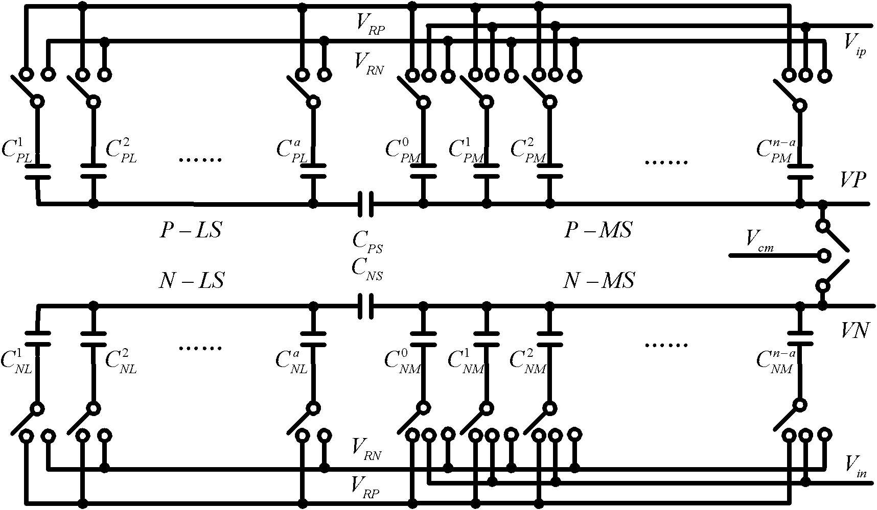 Device and method for calibrating capacitor array type successive-approximation analog-to-digital converter