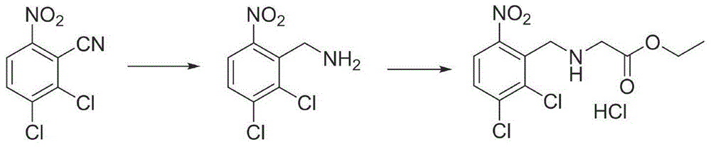 Synthesis method for key intermediate, analogue or salt of ticlopidine