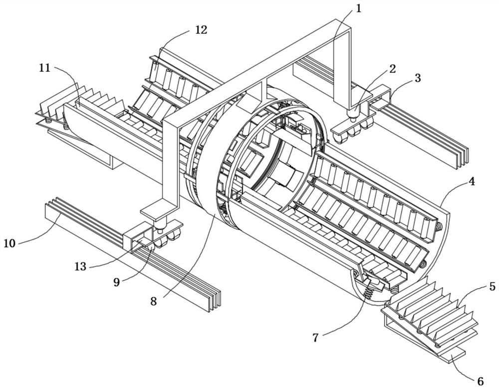 Alignment equipment for municipal water affair pipeline engineering