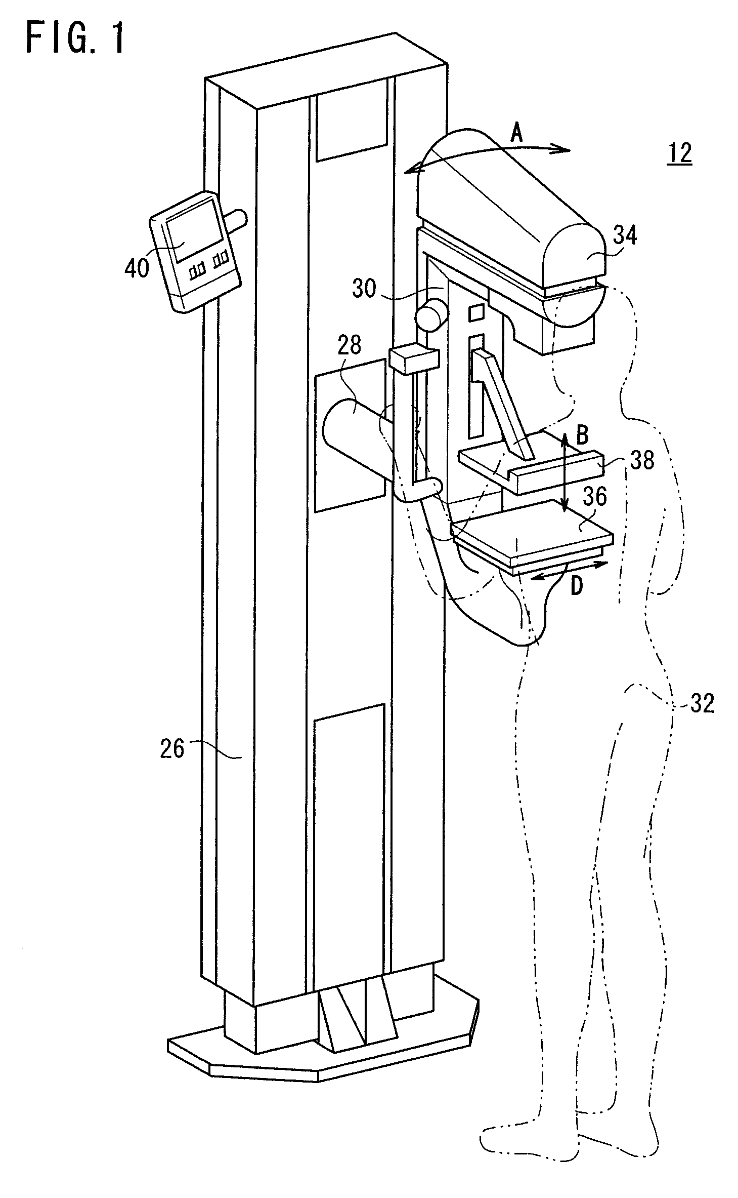 Radiation image capturing apparatus and grid moving device