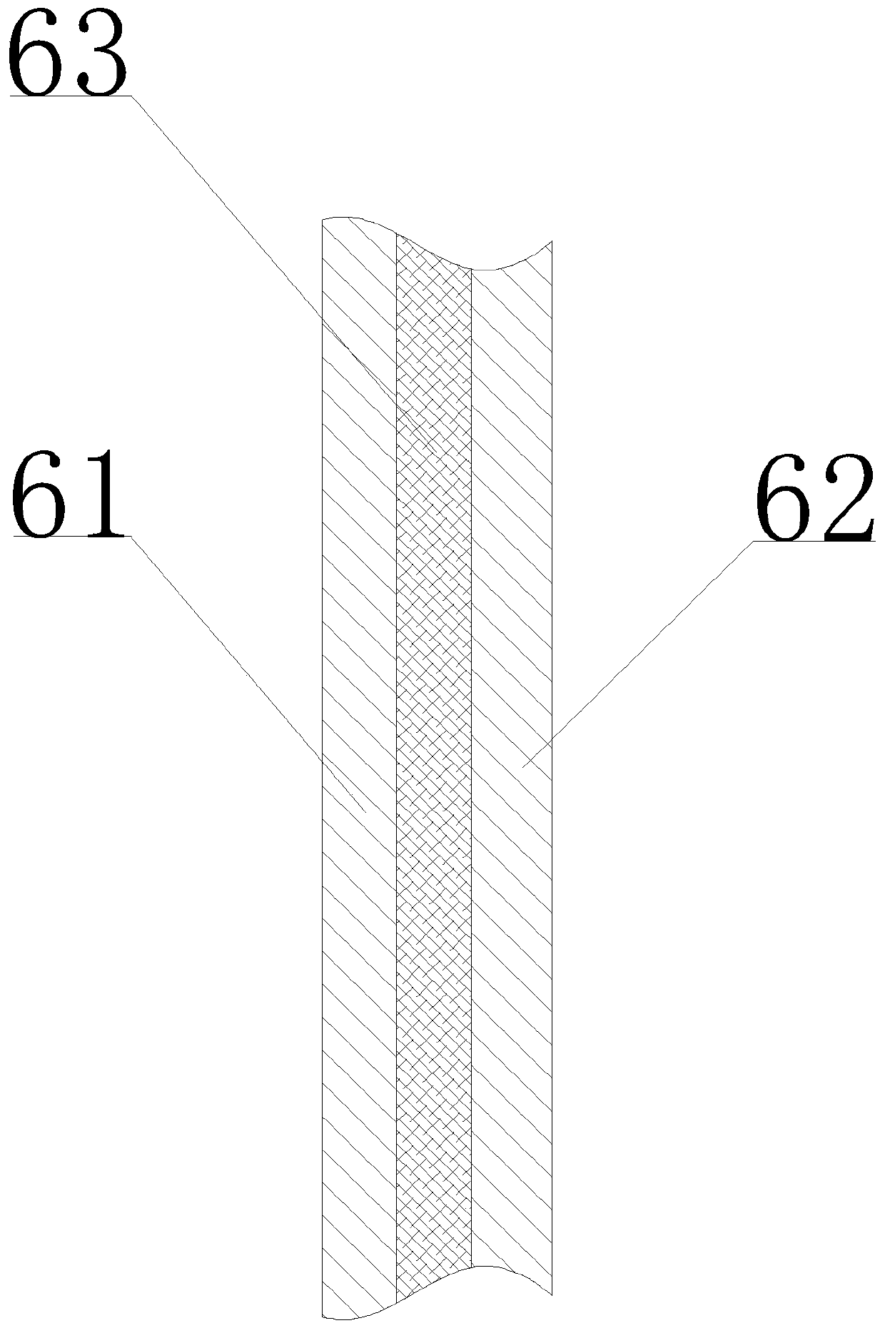 Carding machine with cotton yarn not likely to adhere for cotton yarn processing