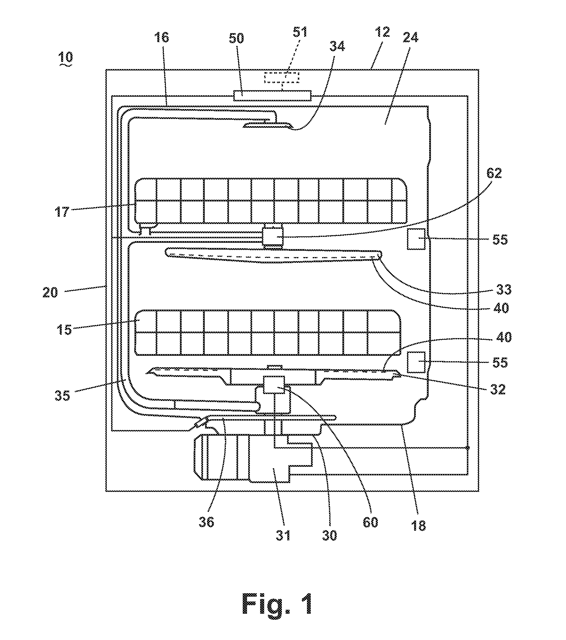 Dishwasher with multiple wash zones