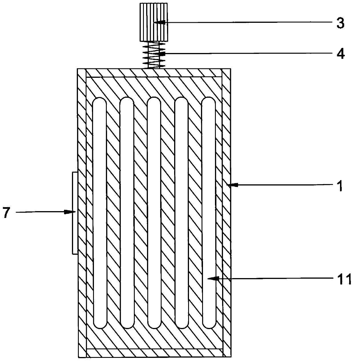 Zero-energy-consumption air purification device