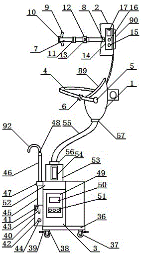 Urinary catheterization nursing device