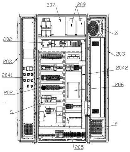 All-in-one machine for wind turbine