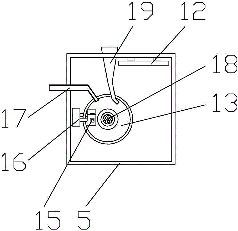 Gas-carrying vibration reduction type optical image screening machine capable of measuring stability of rotary disc