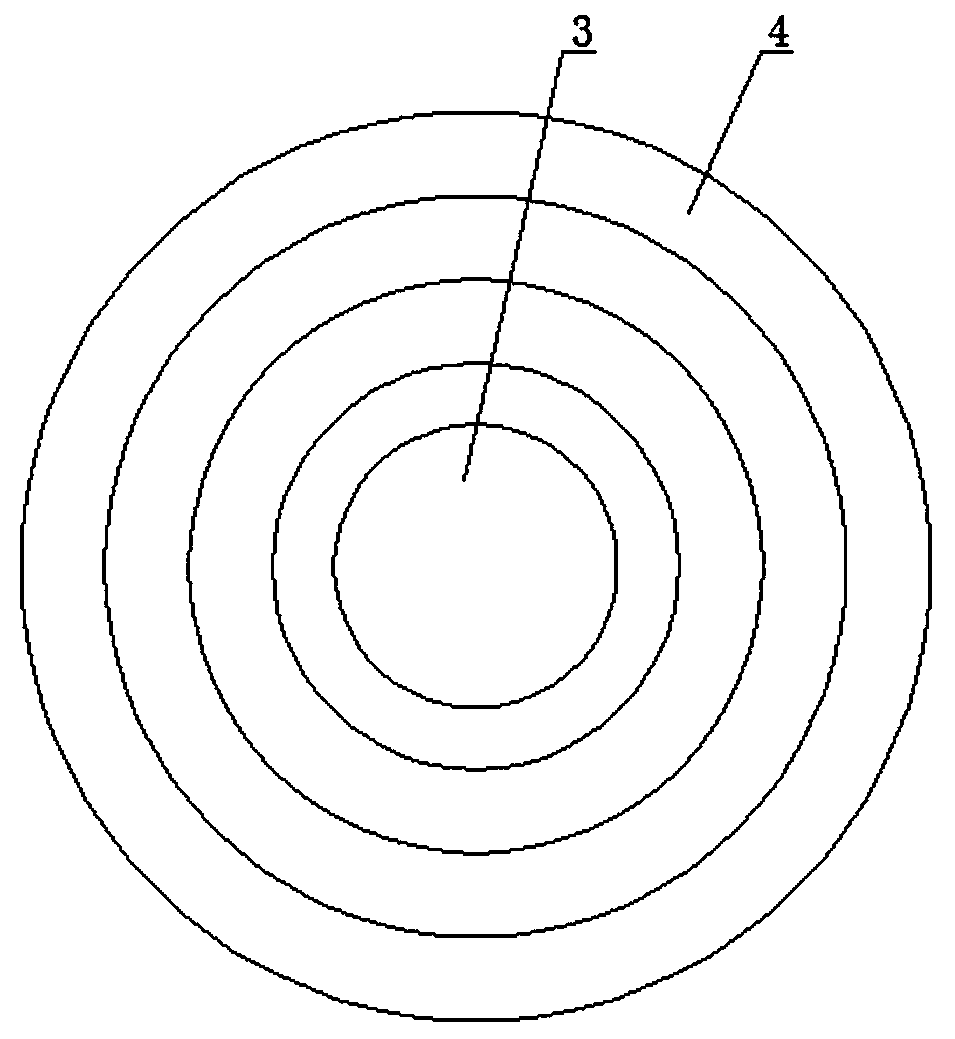 Ecosystem applied to septic tank sewage treatment