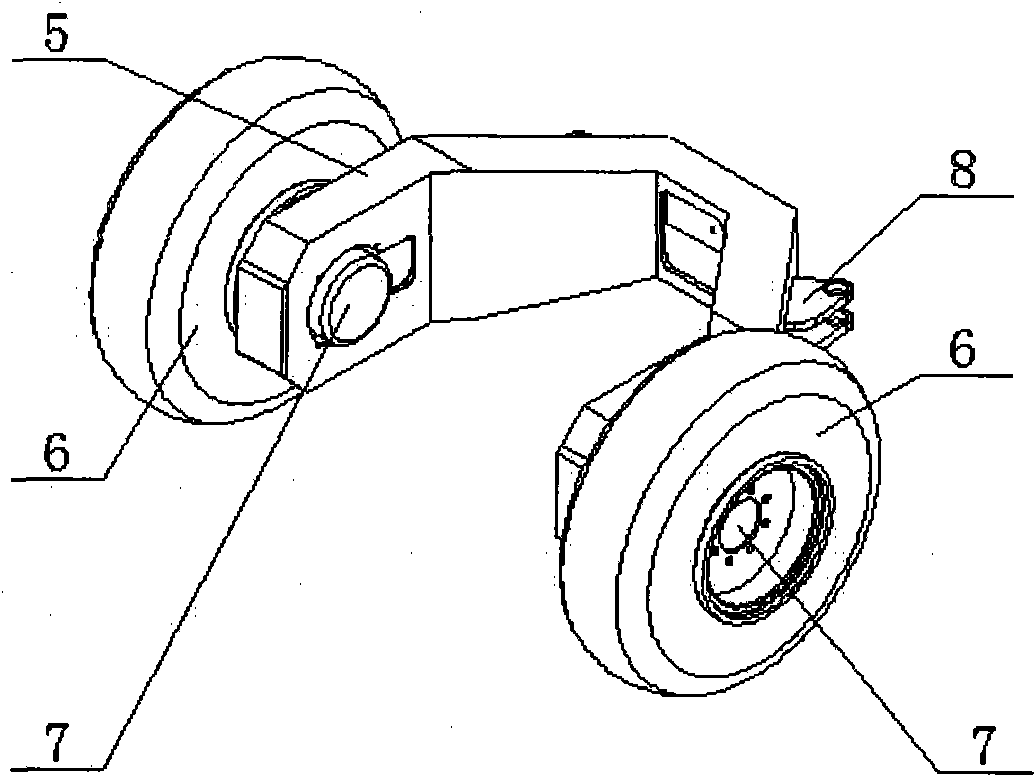 Articulated field operation vehicle chassis