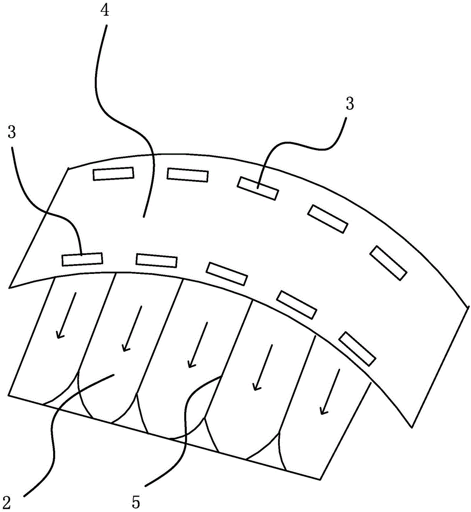 Side gas curtain and automobile safety device comprising same