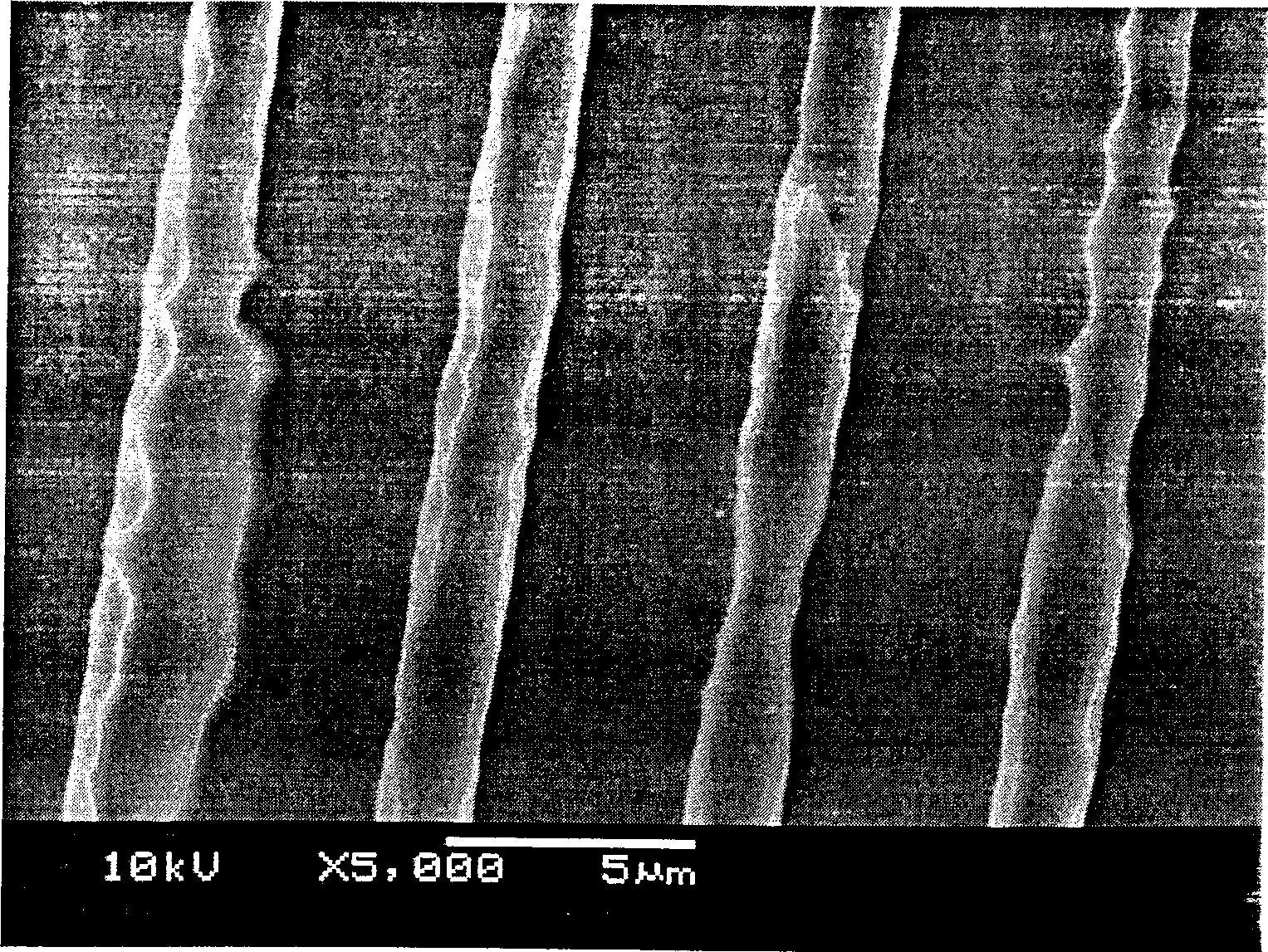 Method for making silicone base integrable miniature glucose sensor