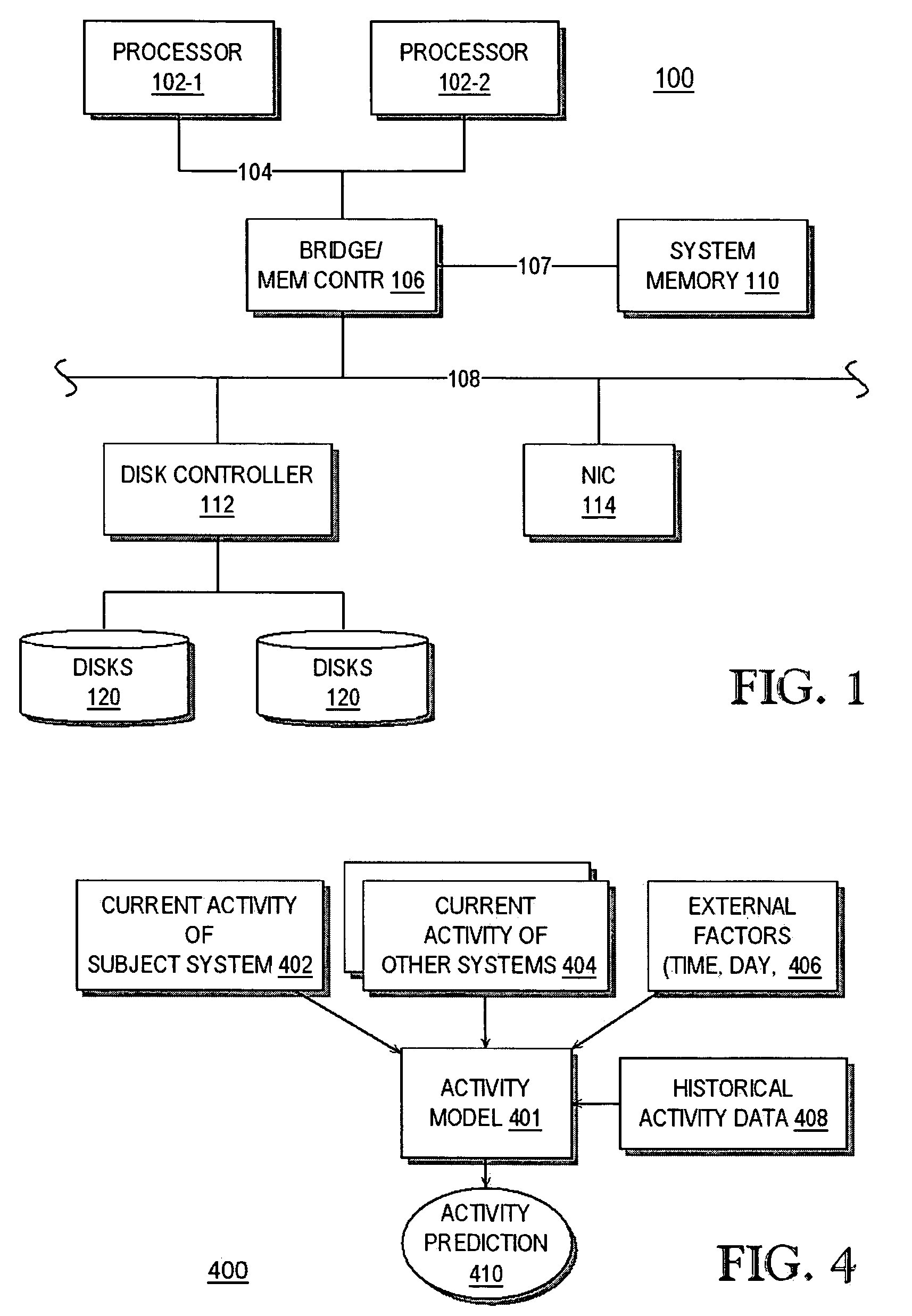 Performance conserving method for reducing power consumption in a server system