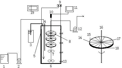 Anaerobic ammonia oxidation reactor device