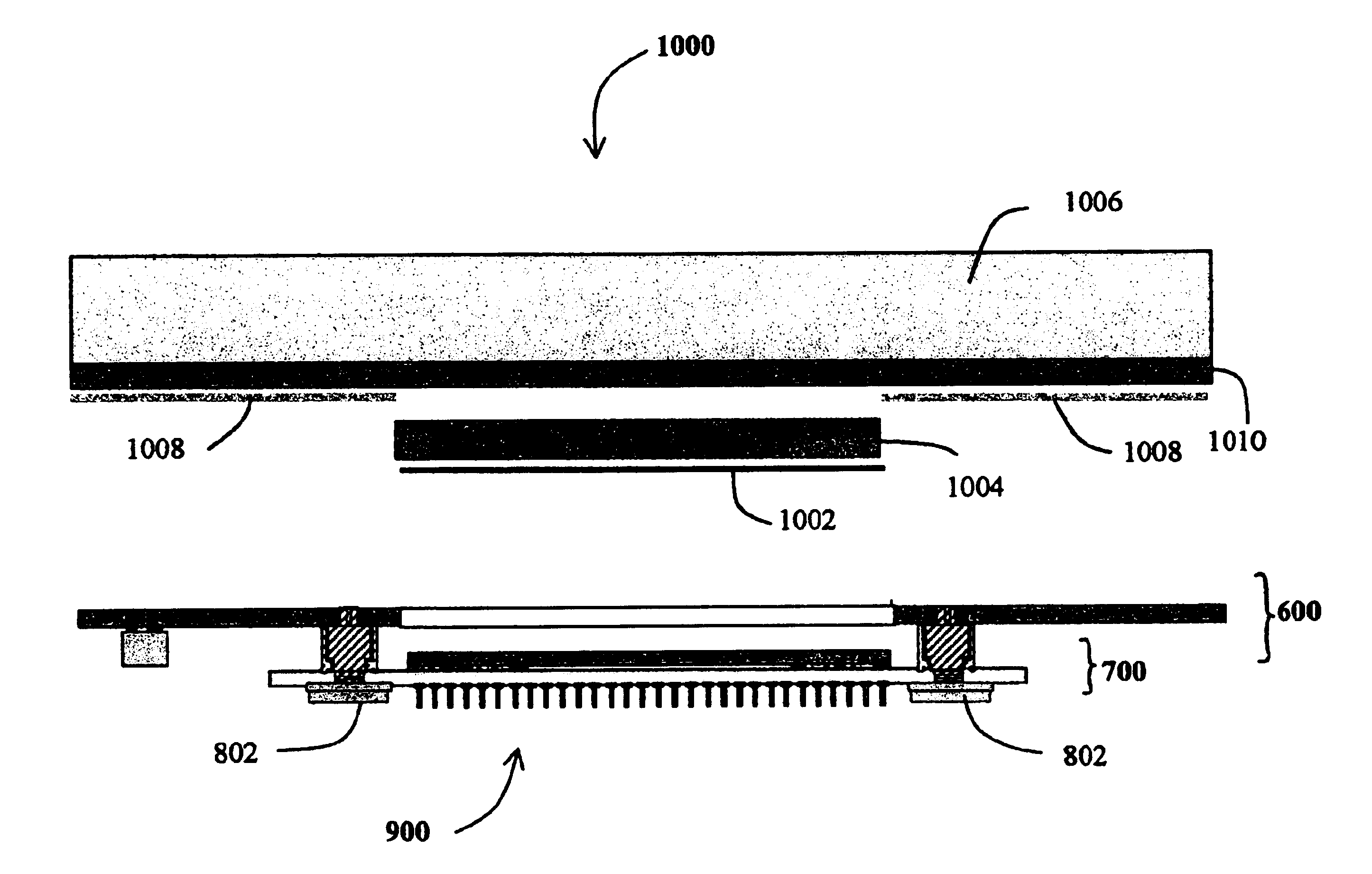 Method and apparatus for providing power to a microprocessor with integrated thermal and EMI management