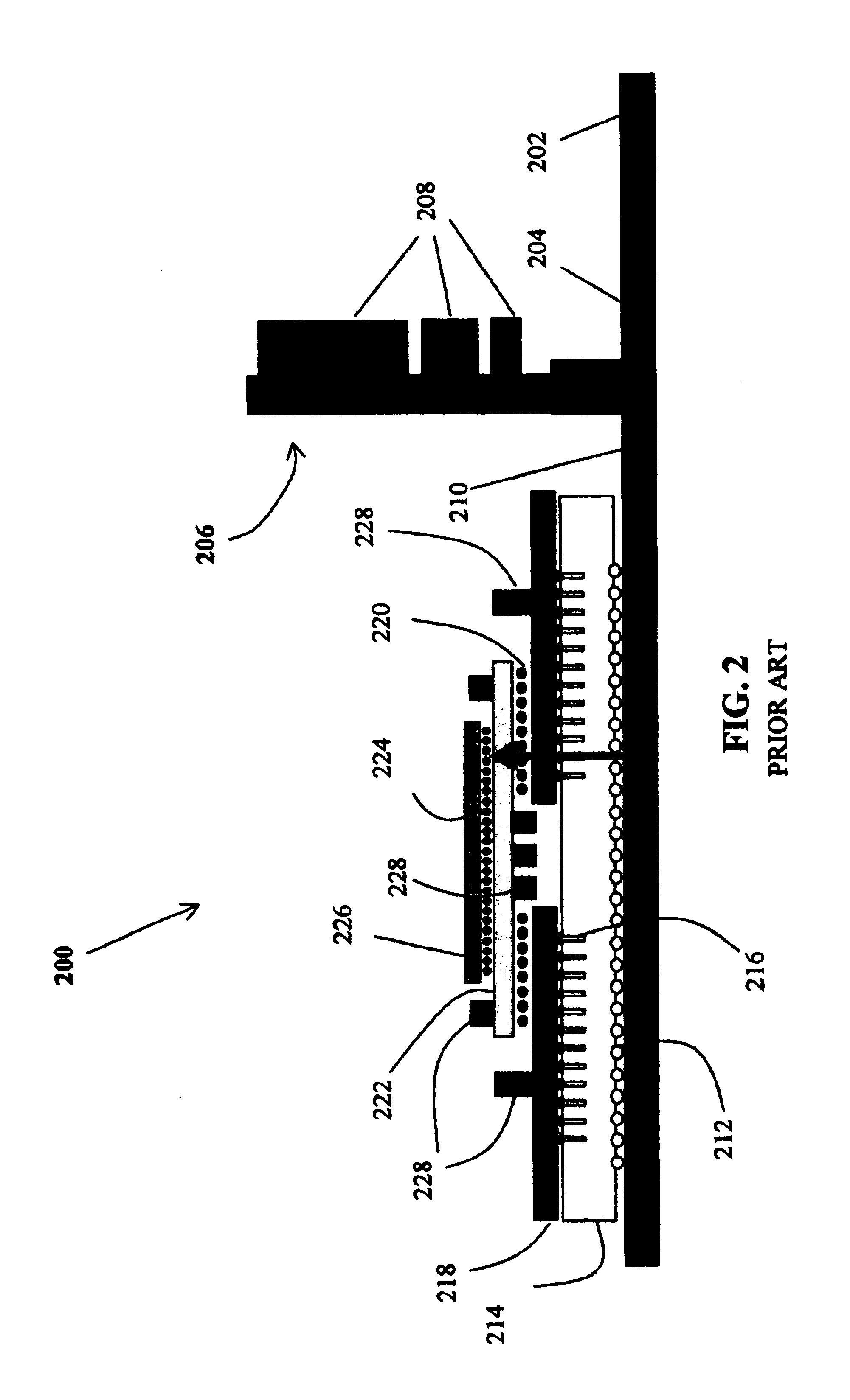 Method and apparatus for providing power to a microprocessor with integrated thermal and EMI management