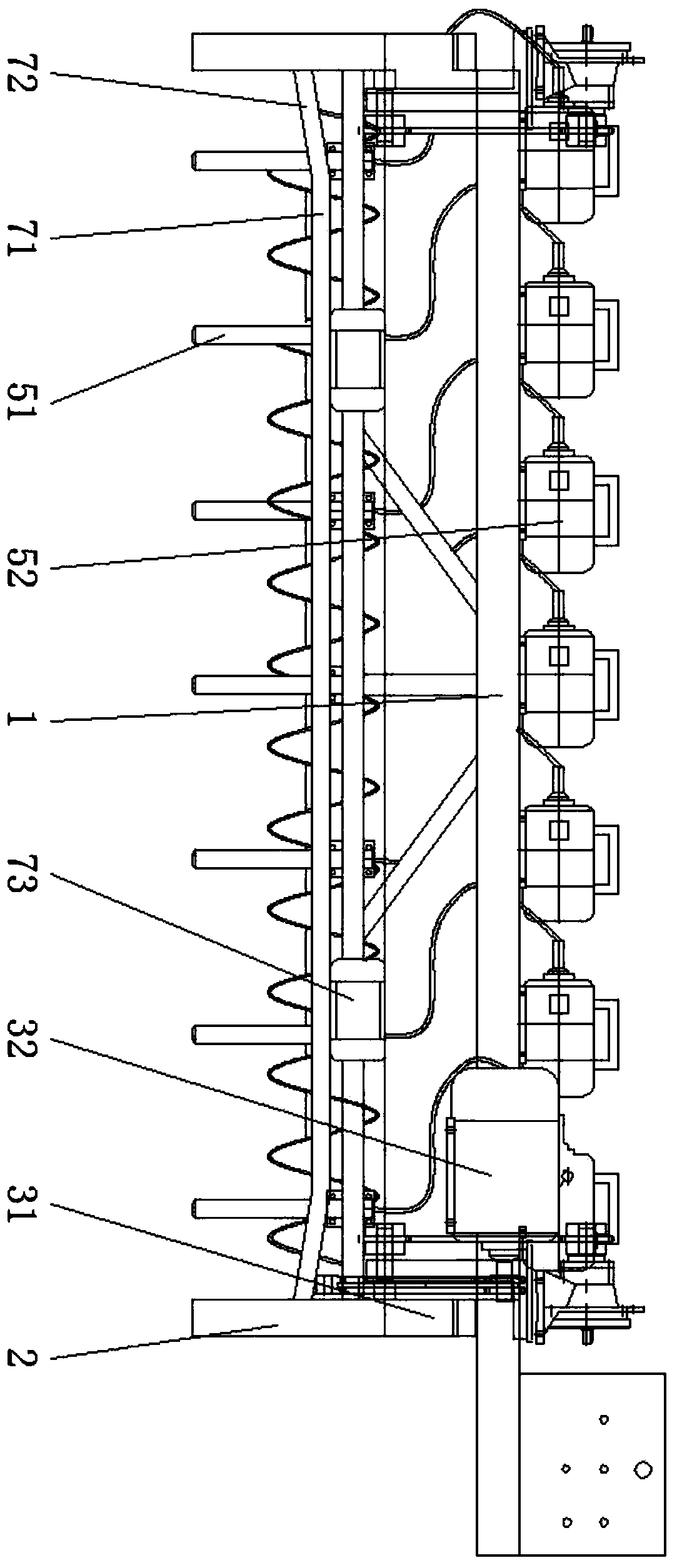 Paving equipment for ballastless track roadbed support layer of high-speed railway roadbed