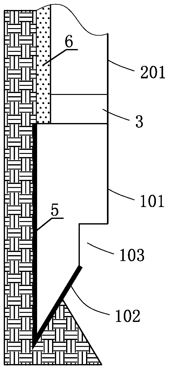 Construction method of stereo garage foundation open caisson