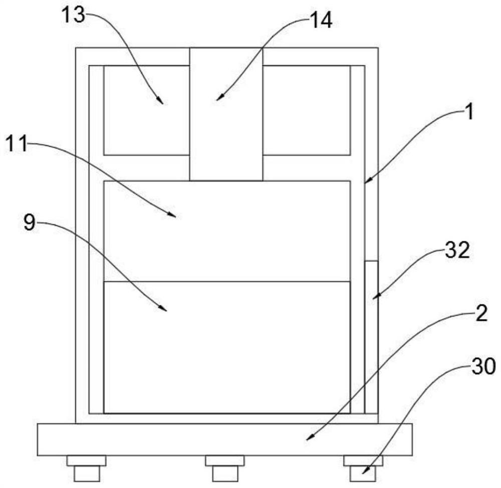 Construction dust removal device for house building and use method of construction dust removal device