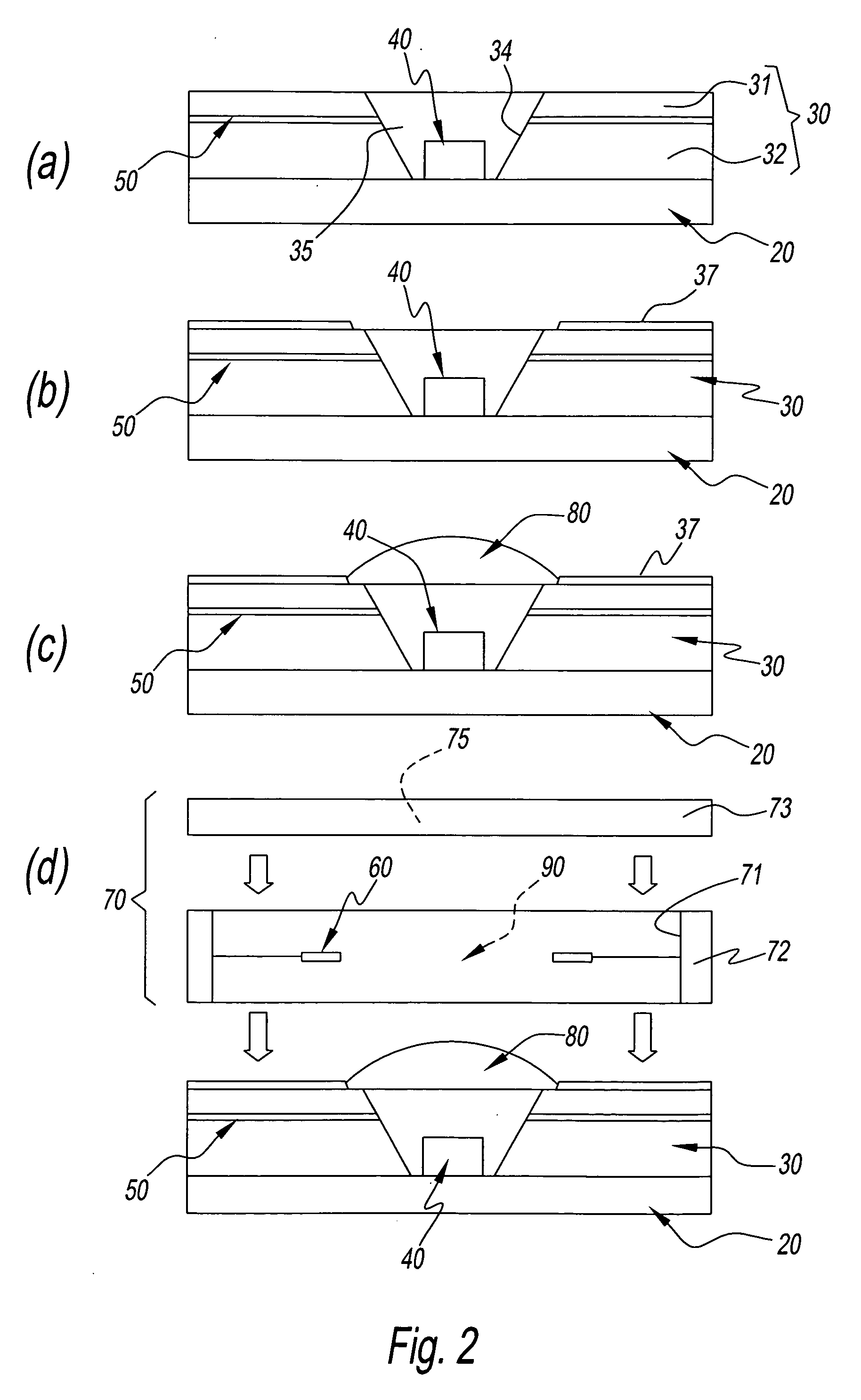 Light-emitting device and method of making same