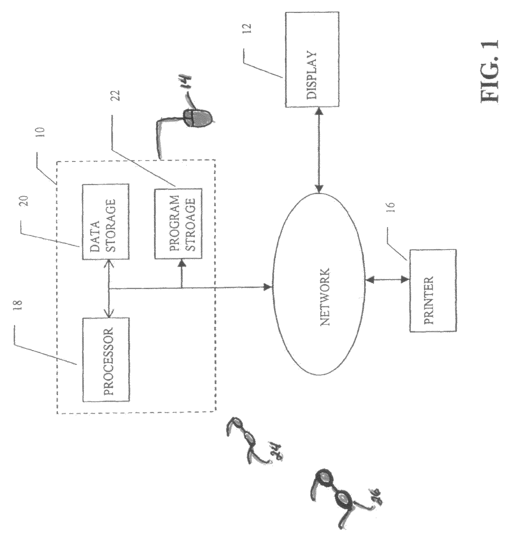 Multi-dimensional images system for digital image input and output