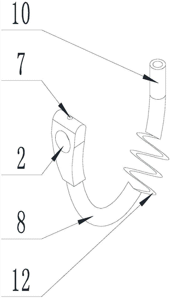 Device for quickly tightening sports shoes