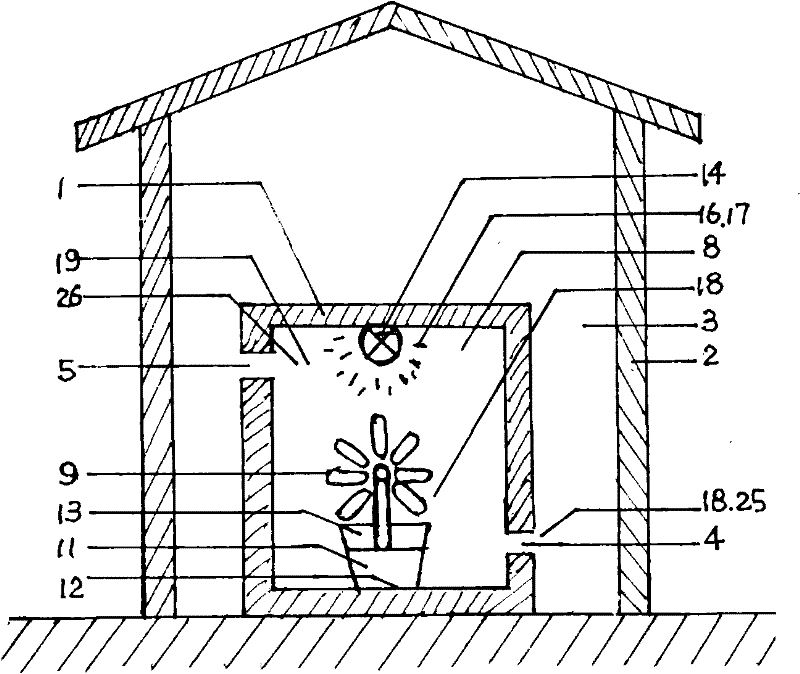 Plant light carbon synthesis oxygen release device