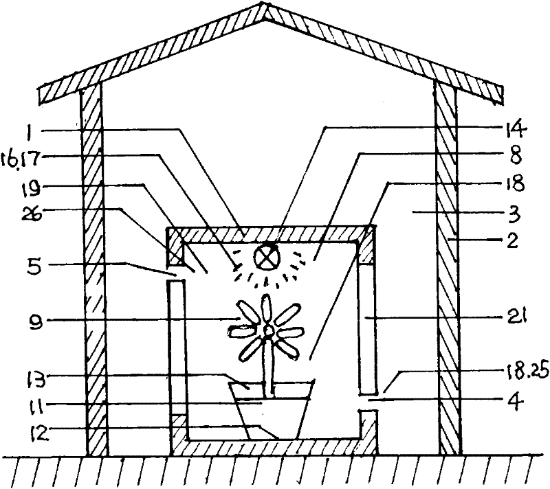 Plant light carbon synthesis oxygen release device