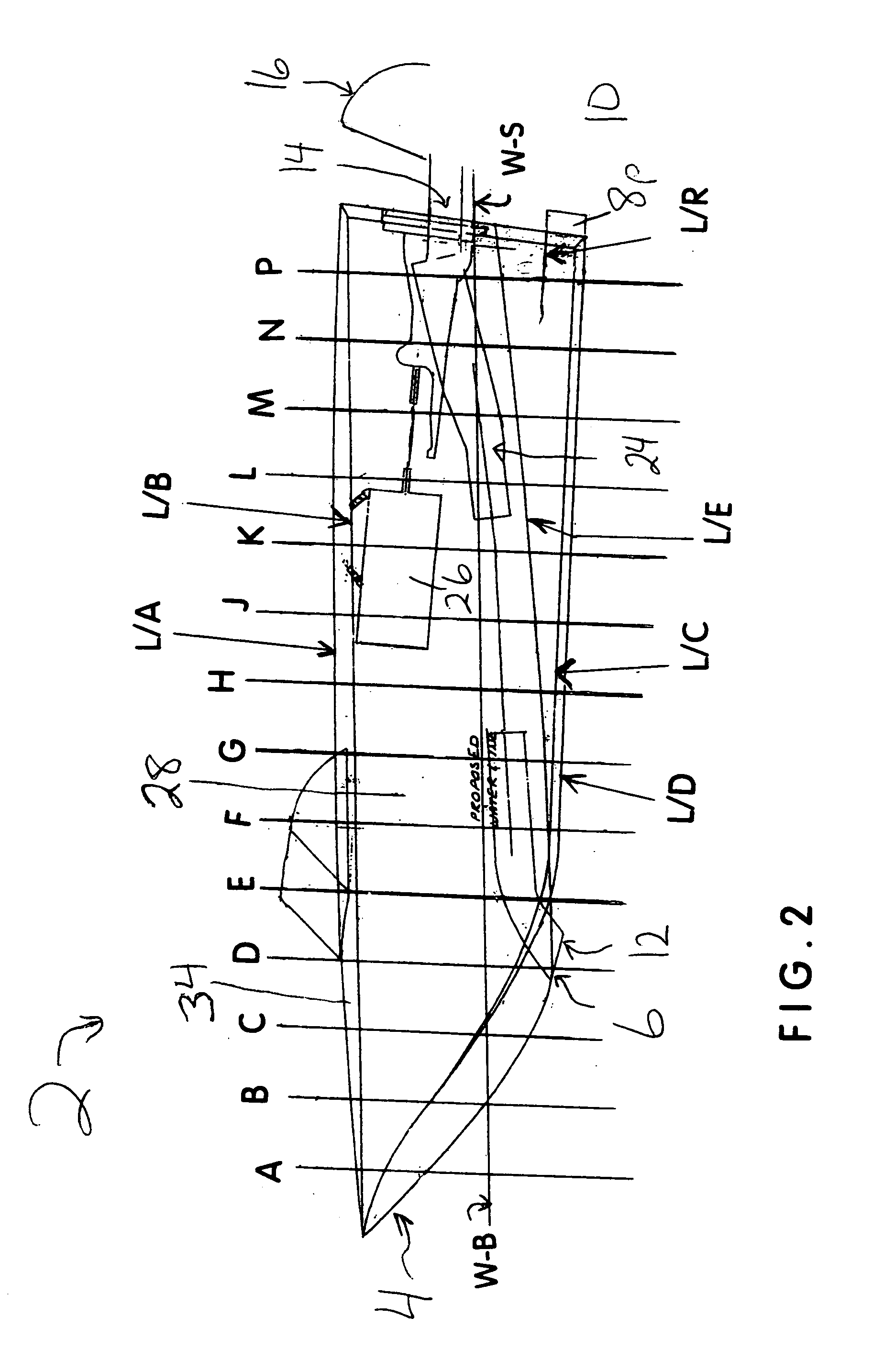 Tri-point hydro sled