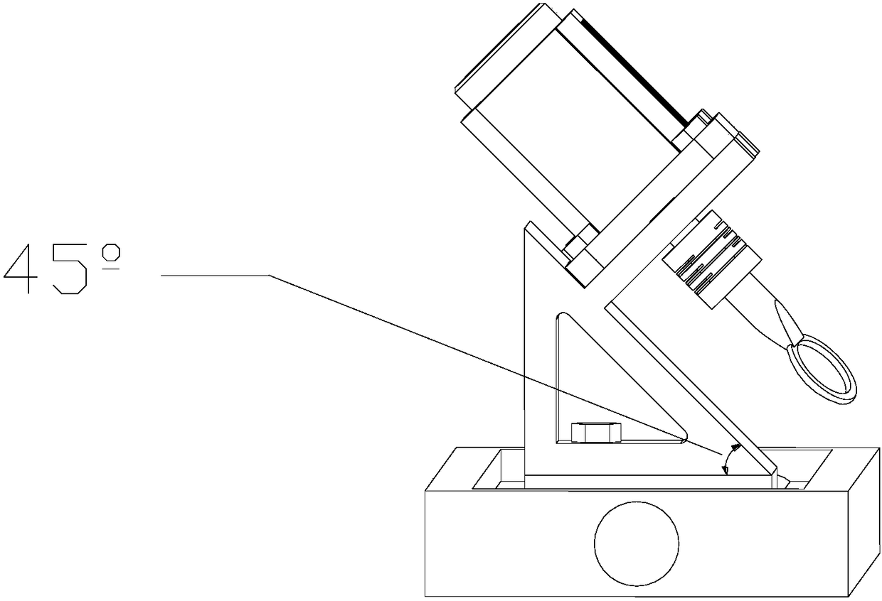 Variable pitch/yaw bearing ring raceway laser phase change hardening method and machining device