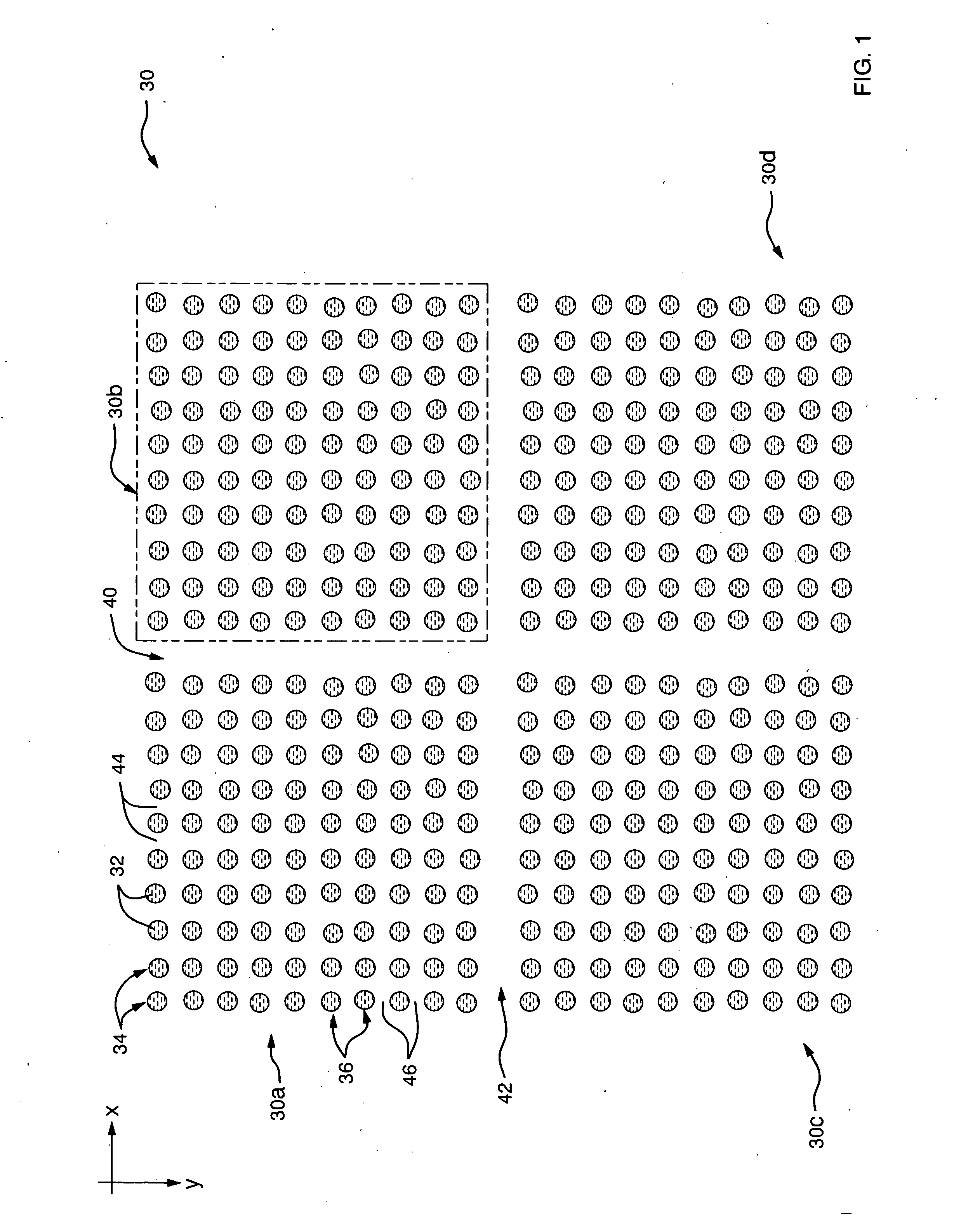 Method and apparatus for automatically segmenting a microarray image